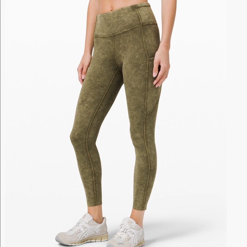 NWT lululemon Fast and Free High Rise Tight 25"